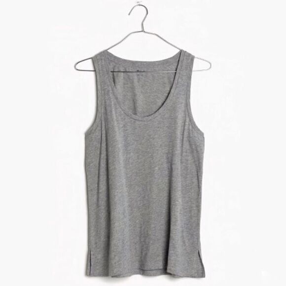 MADEWELL Grey Tank Top! Size M - Picture 2 of 8
